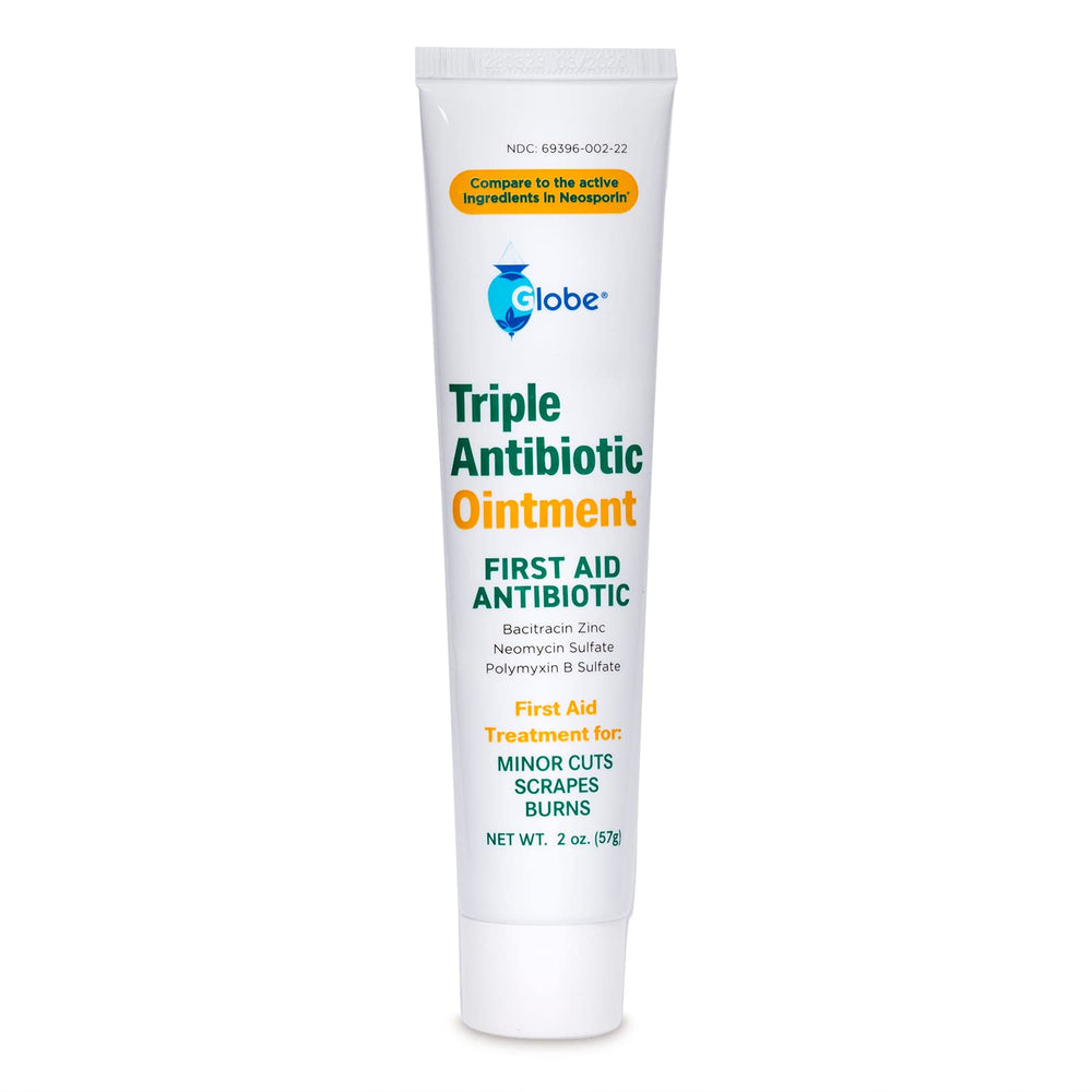 Globe ungüento antibiótico triple, paquete de viaje, tamaño práctico.