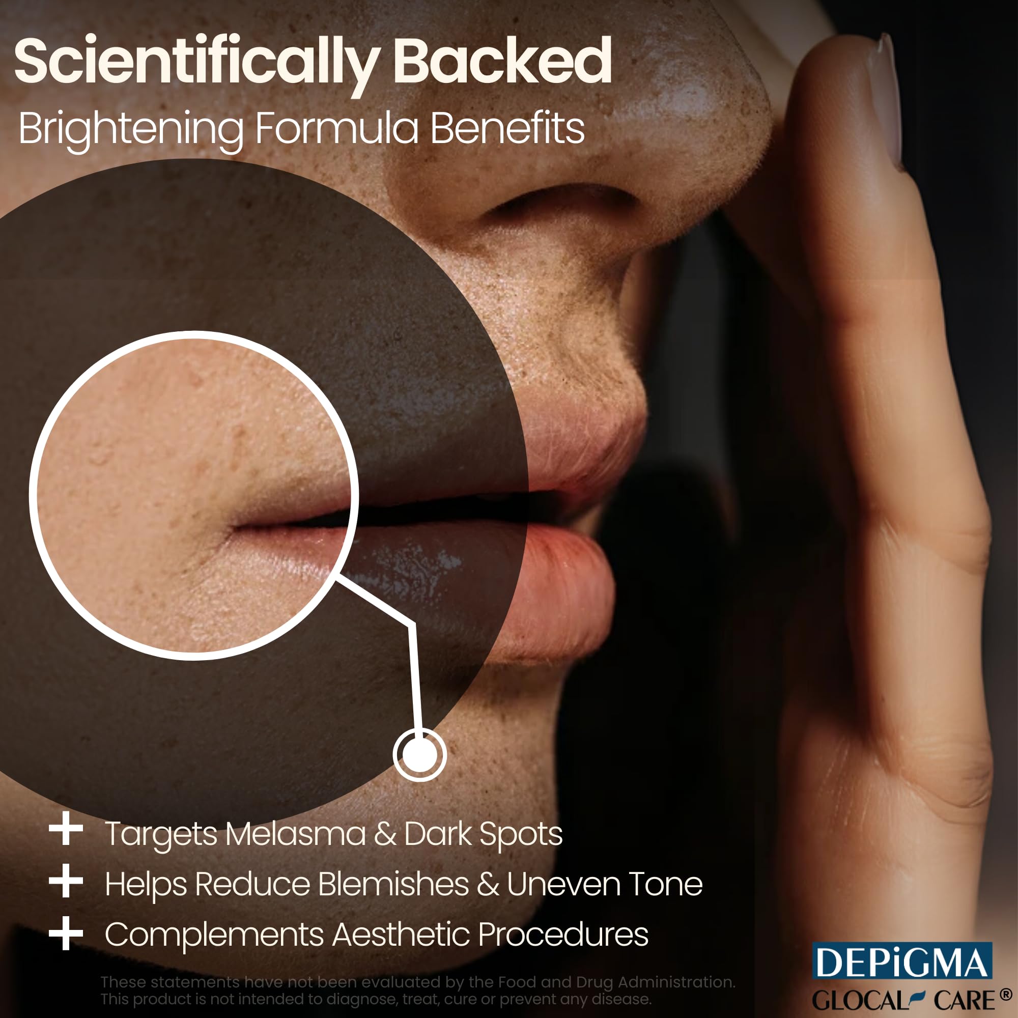 GlocalCare Depigma lab testing emphasis on safety and ingredient integrity.
