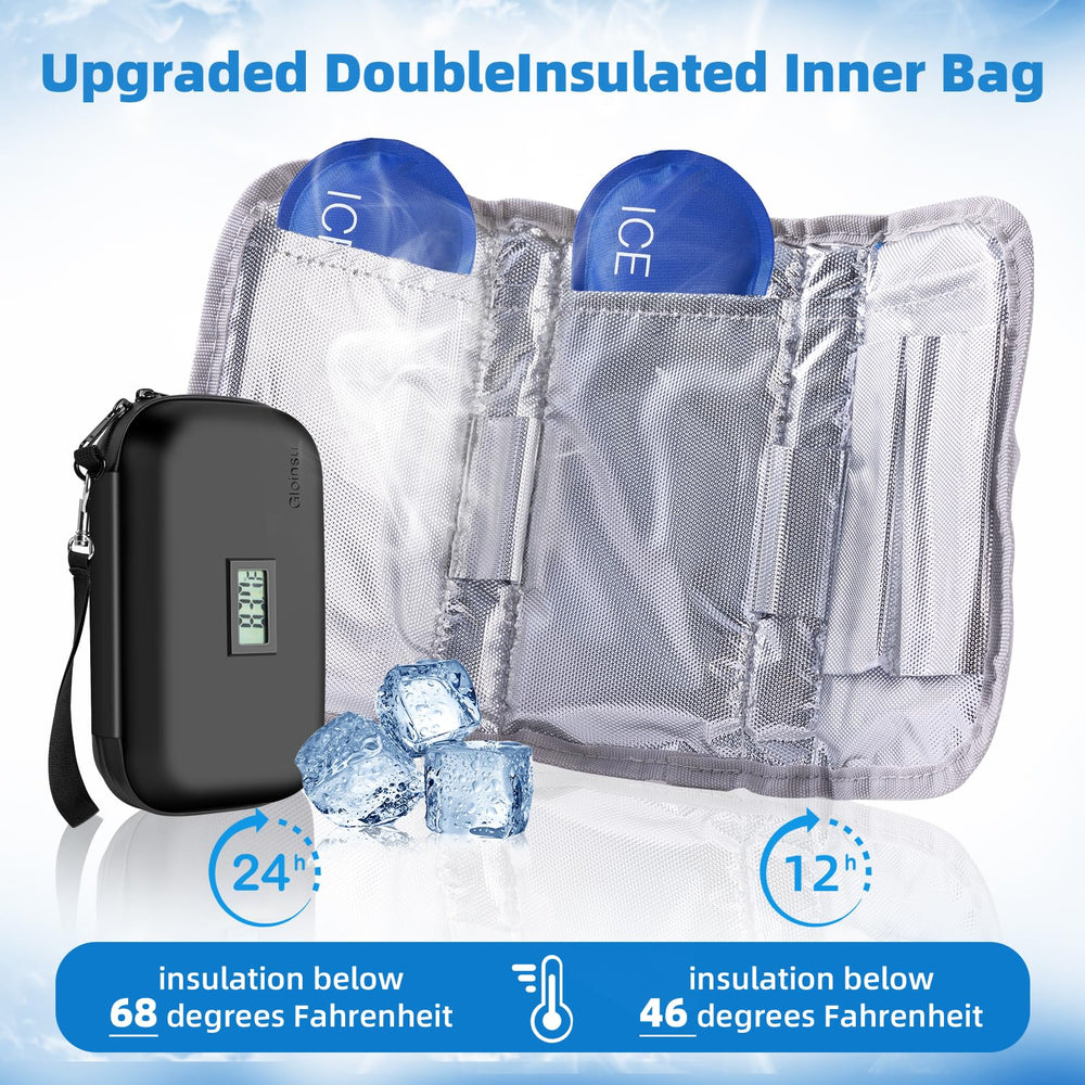 Gloinsu cooler interior features double-layer insulation for reliable temperature control.