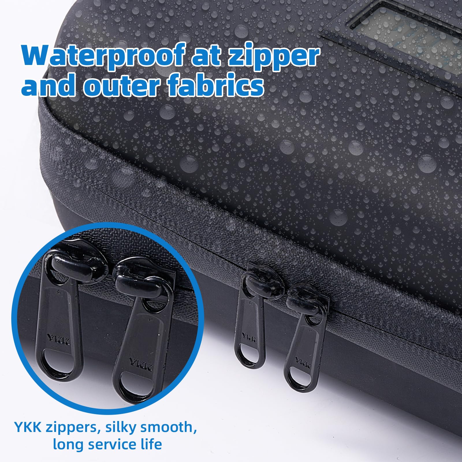 Gloinsu cooler interior is waterproof for quick cleanup after travel.
