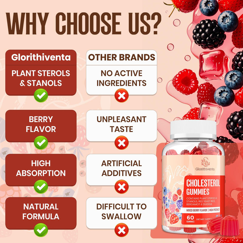 Glorithiventa supplement label featuring vegan and allergen-free formula.
