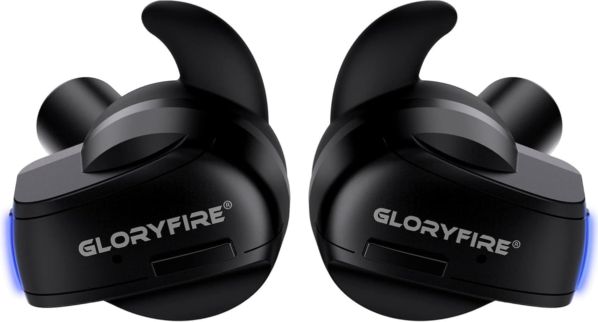 GLORYFIRE shooting ear protection Bluetooth earbuds—seamless connection for range practice.