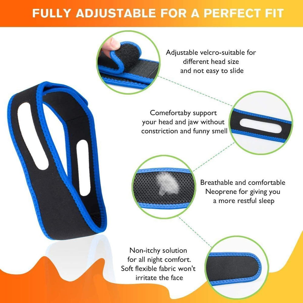 Glotao adjustable-fit strap secures a comfortable universal size