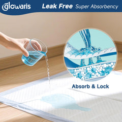 Glowaris extra-large 30x36 underpad ideal for bed protection and spills.