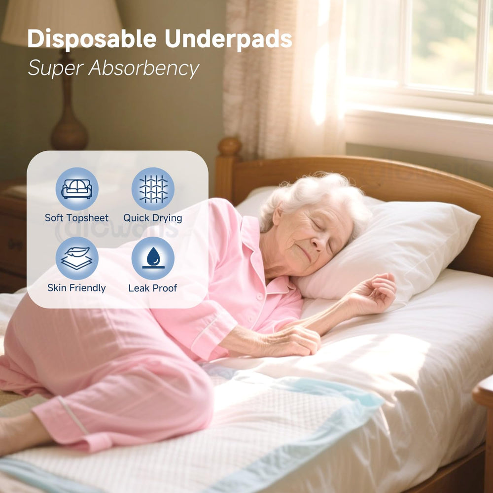 Glowaris underpad for pet training and puppy house training sessions.
