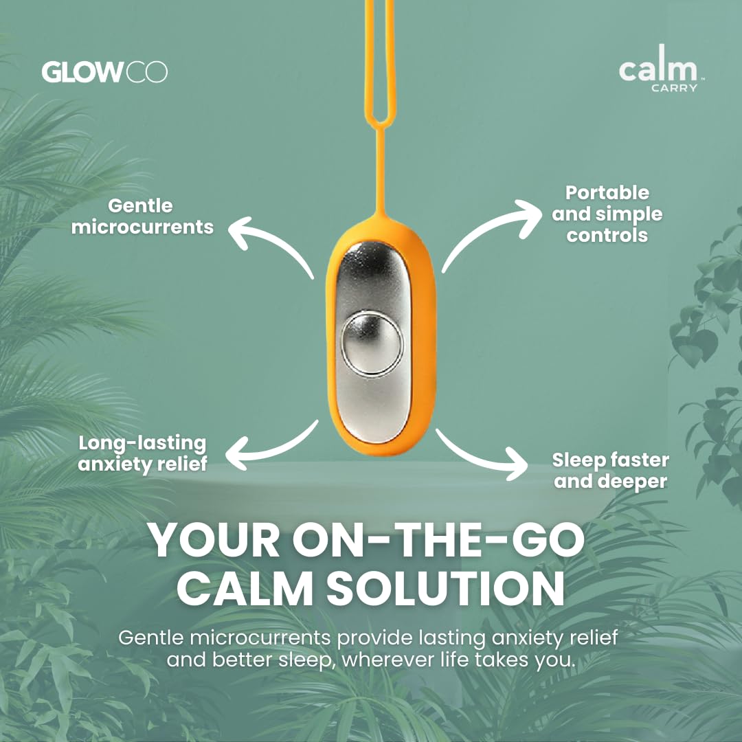 Glowco CalmCarry portable device supports calm and focus throughout the day.
