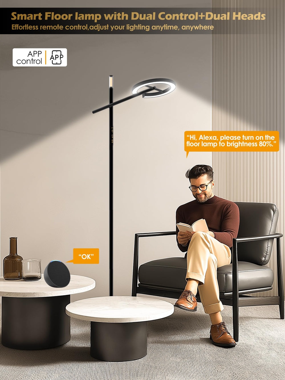 GLOWRIUM lamp angled head for adjustable light delivery