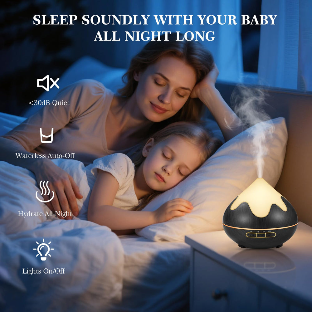 GLOXA diffuser auto shut-off feature for safe operation.