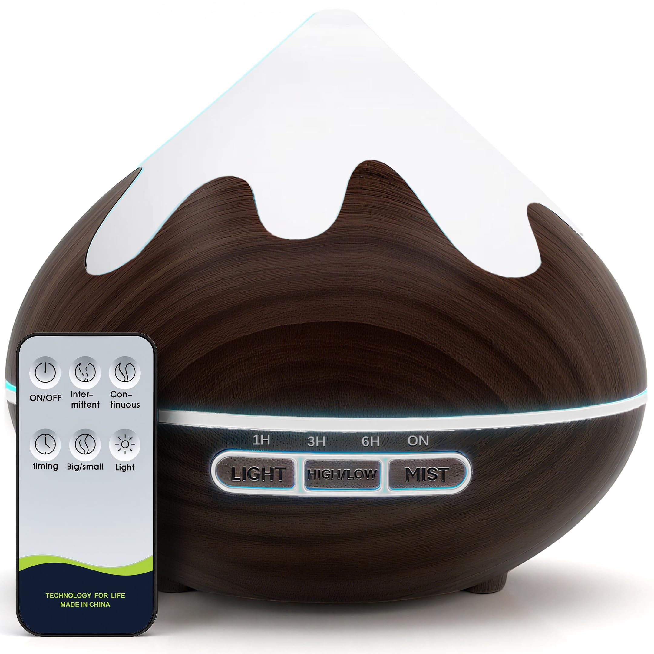 GLOXA diffuser operating quietly for focused work or meditation