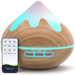 GLOXA diffuser front view with 500ml tank for steady home aromatherapy.