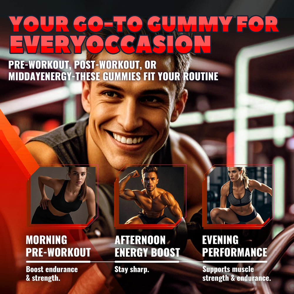 GlucoBio vegan sugar-free gummies appeal to health-conscious athletes.