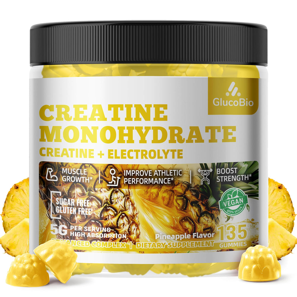 GlucoBio pineapple flavor aroma enhances taste during workouts