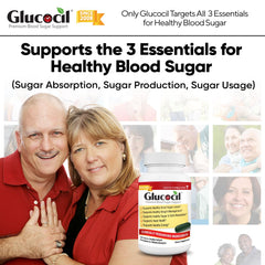 Glucocil berberine blend label highlighting essential metabolic ingredient.
