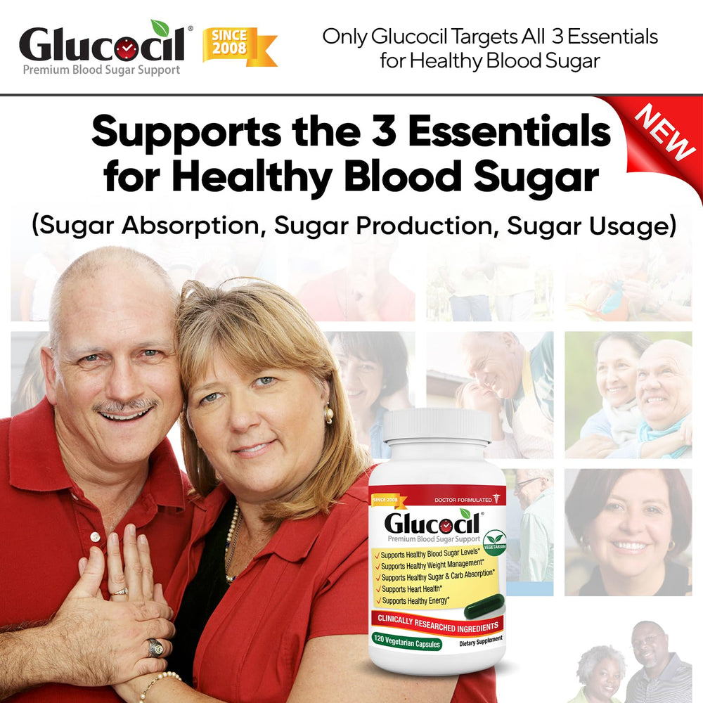 Glucocil mulberry leaf capsules closeup hints sugar handling support