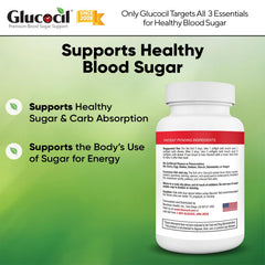 Glucocil proprietary mulberry leaf extract illustrating natural absorption support.