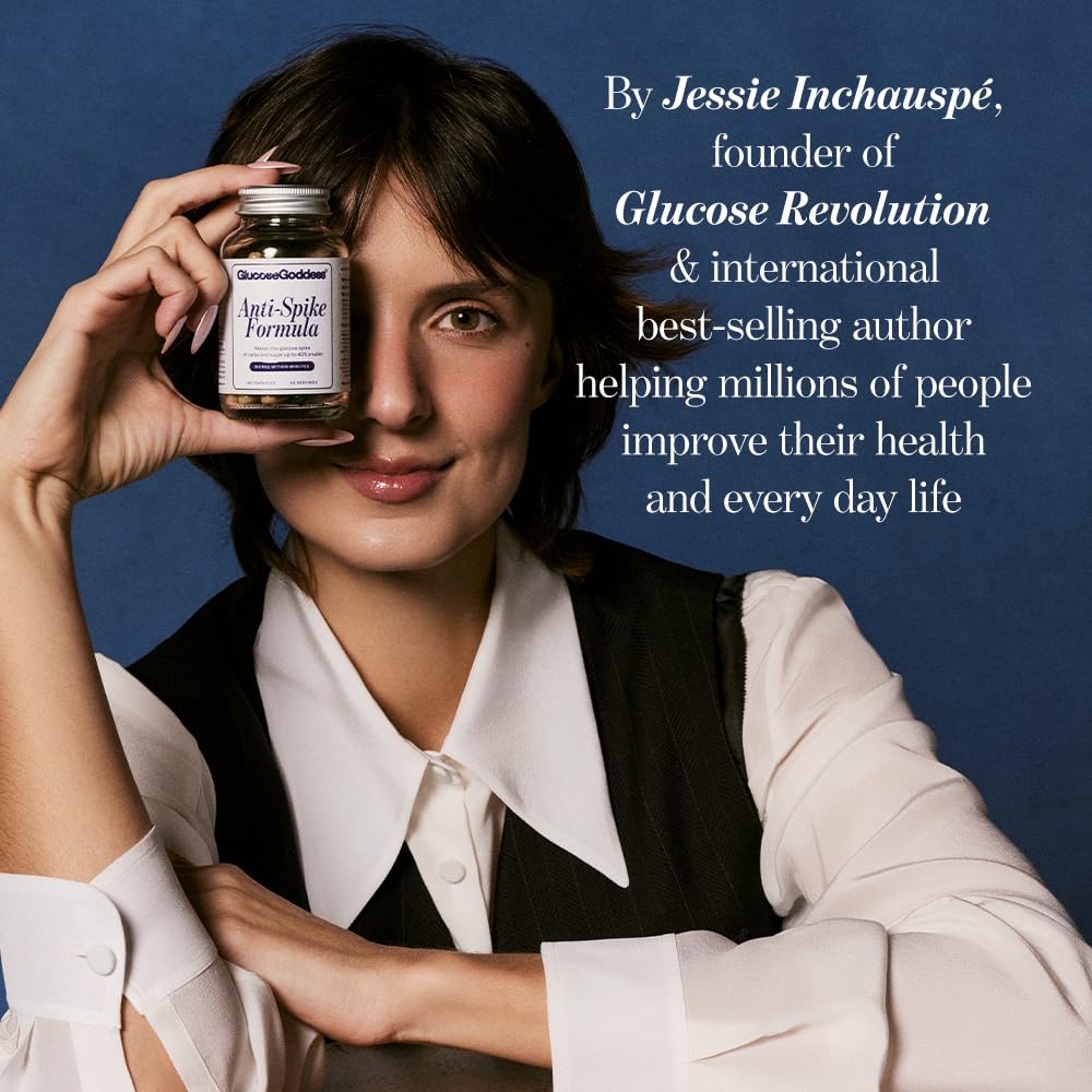 Glucose Revolution Anti-Spike Formula bottle cap indicating easy dosing.