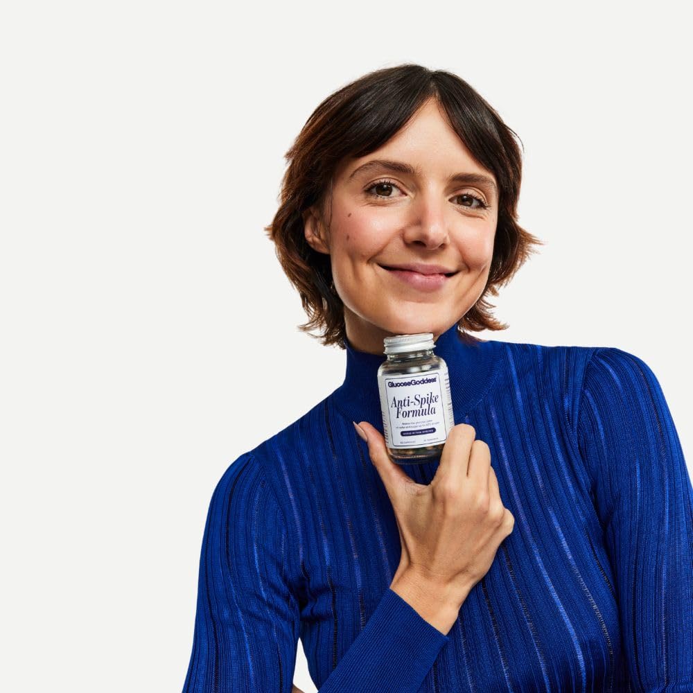 Glucose Revolution Anti-Spike Formula USA-made GMP quality tag.