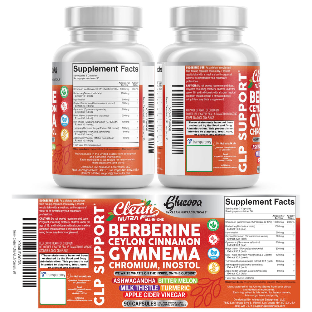 Clean Nutra Glucova active-use scene for on-the-go lifestyle.