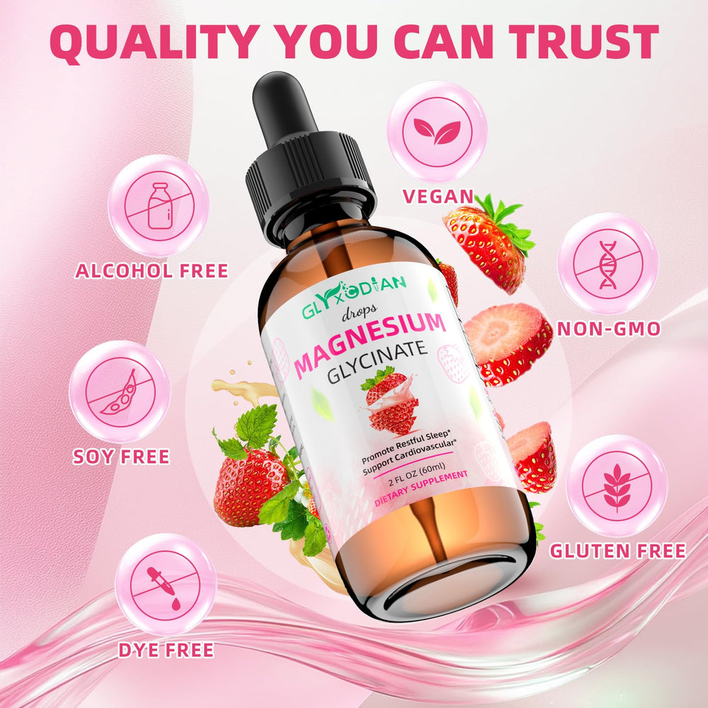 Glyxcodian GMP-certified packaging and label indicating quality.