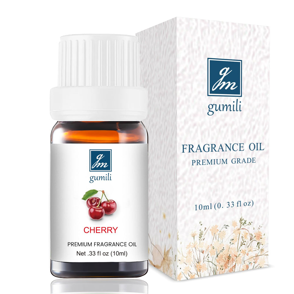 GM Gumili Cherry fragrance oil bottle for diffusion and ambiance enhancement