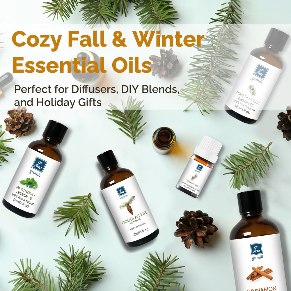 GM Gumili Hinoki essential oil bottle enhancing room fragrance.