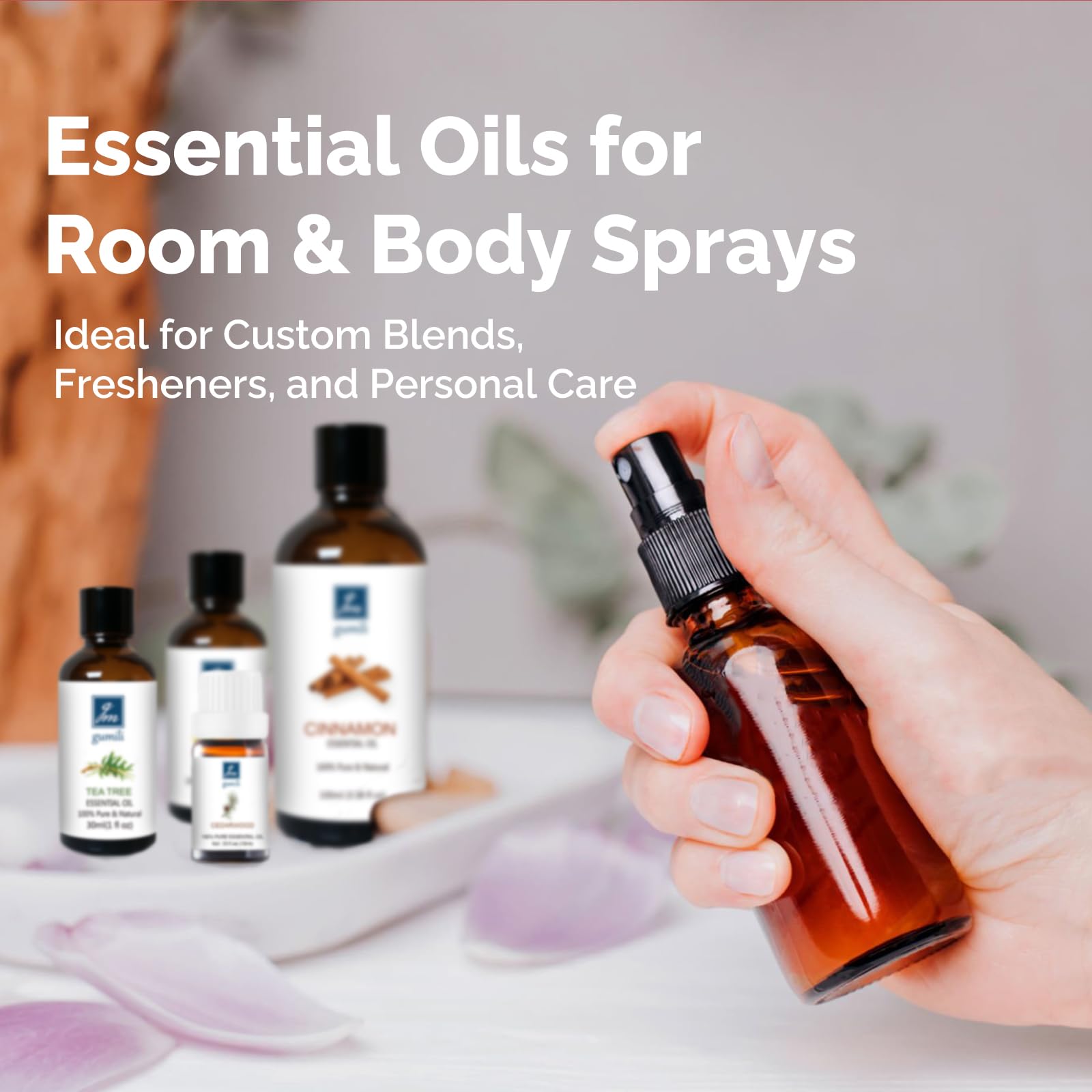 GM Gumili Hinoki forest scent for massage oils.