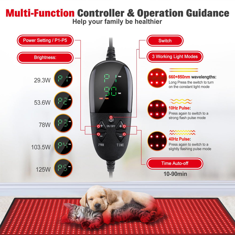 GMOWNW three red-light modes constant, 10 Hz, 40 Hz