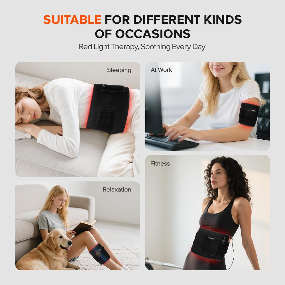 GMOWNW multi-area use demonstrates back, abdomen, shoulders, and legs capability