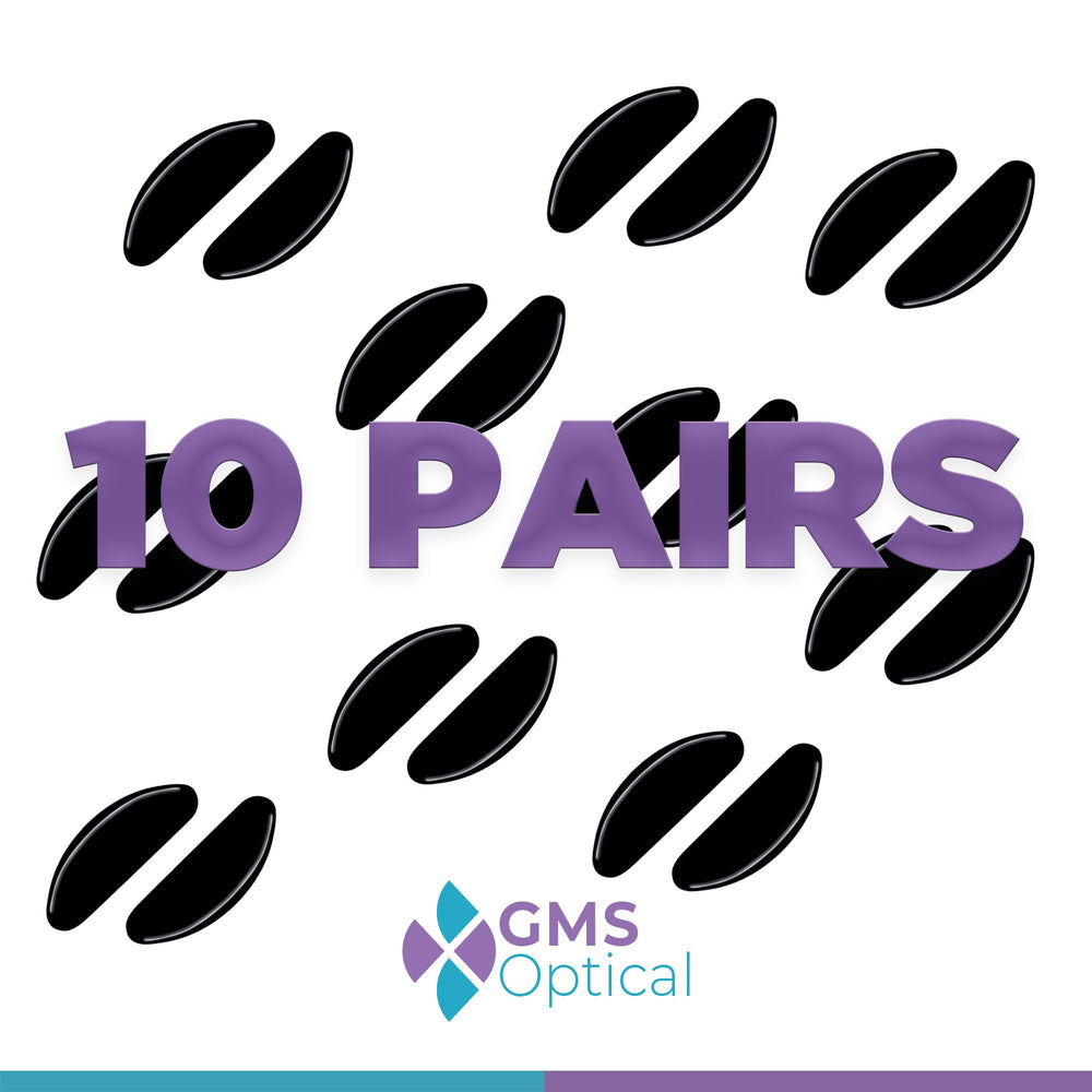GMS Optical easy-apply nose pads simplify frame maintenance.