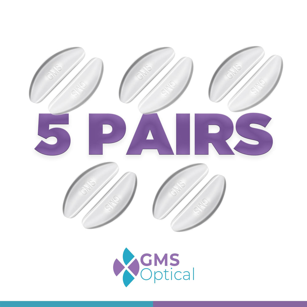 GMS Optical durable silicone nose pads for long wear