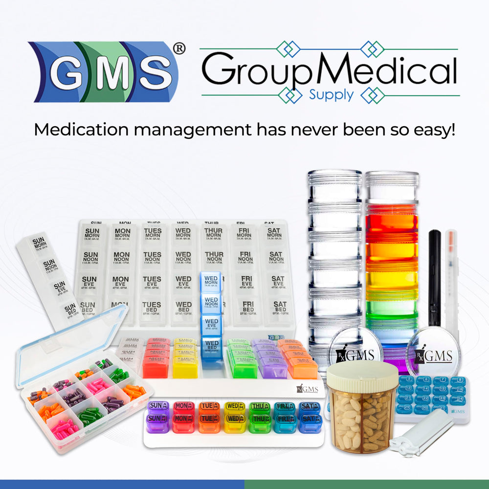 GMS reusable storage for diabetic supplies, durable and travel ready
