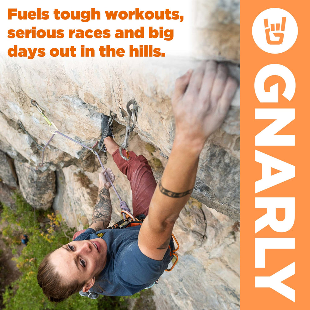 Gnarly Hydrate packaging visuals emphasizing quality and sustainability commitment
