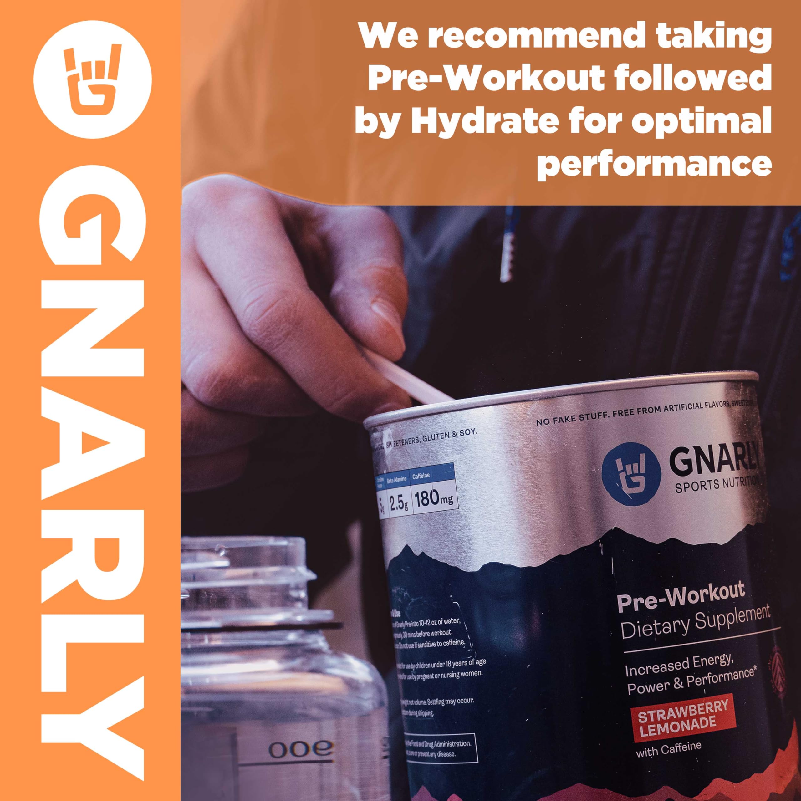 Gnarly Hydrate recovery moment after workouts with friends