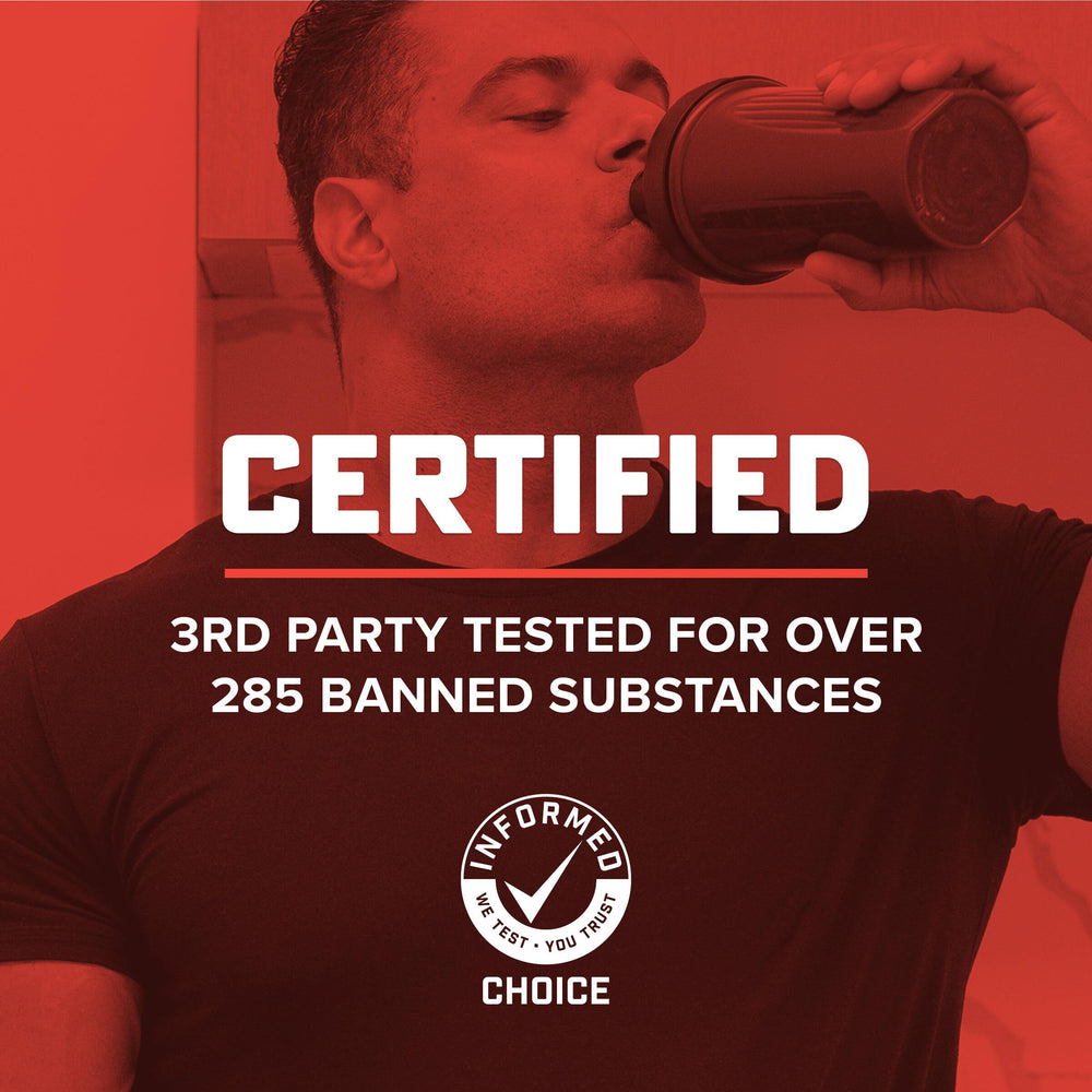 GNC AMP Wheybolic clinical proof badge on packaging suggests strength gains