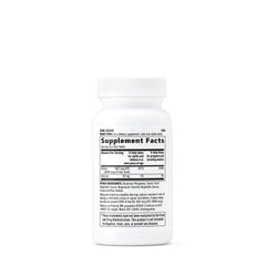 GNC Folic Acid 1000mcg bottle label with dosage information for daily folate