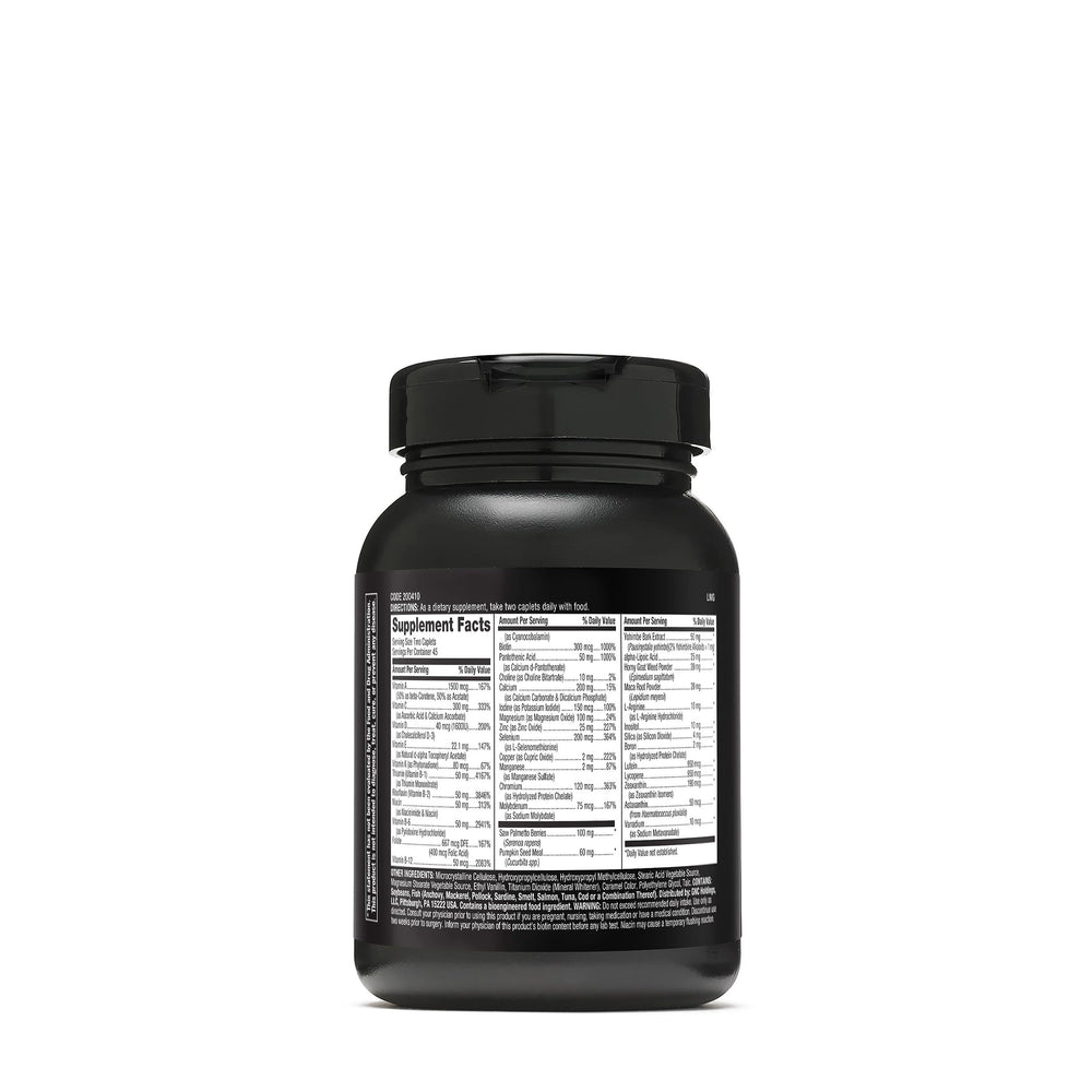 GNC Mega Men Prostate and Virility packaging front for quick recognition.