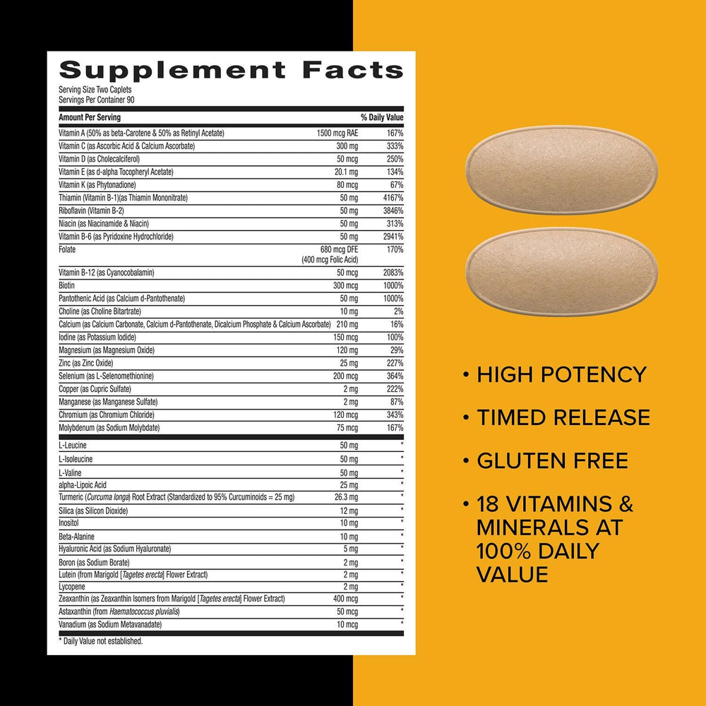 Active man at gym uses Mega Men Sport for daily energy.