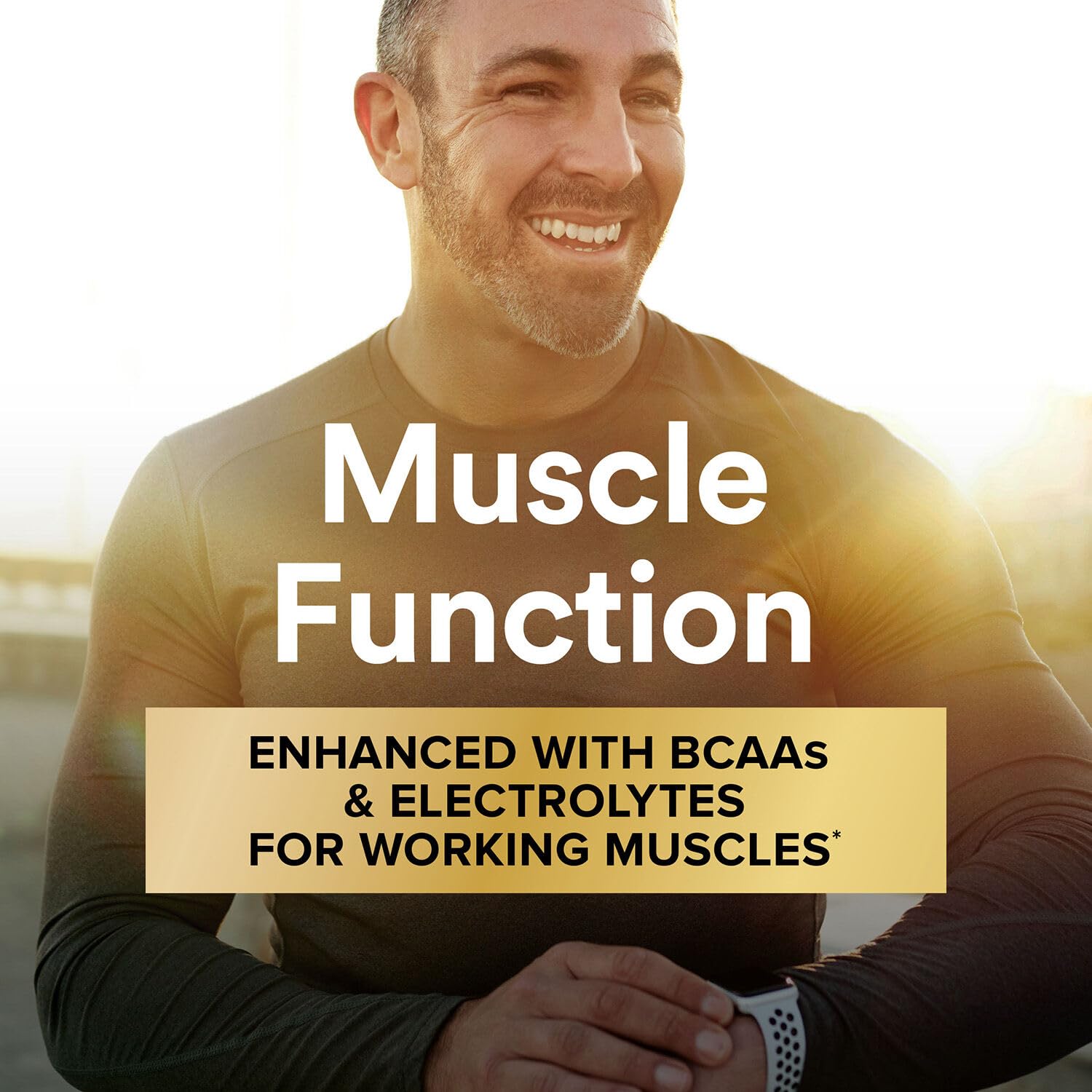 GNC Mega Men Sport capsules show gluten-free formulation