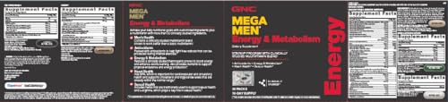 GNC Mega Men daily pack open for on the go nutrition.