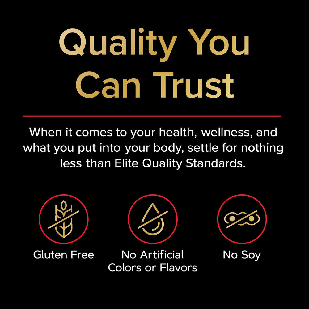 GNC Men's Maca Man packaging illustration conveys allergen-free and sugar-free attributes.