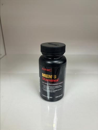 GNC Men's Staminol daily-use scene during morning routine