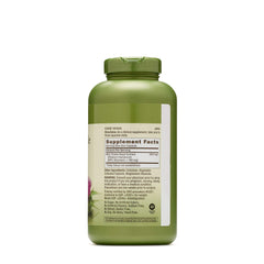 GNC Milk Thistle capsules close-up highlighting vegetarian, gluten-free formulation for daily wellness