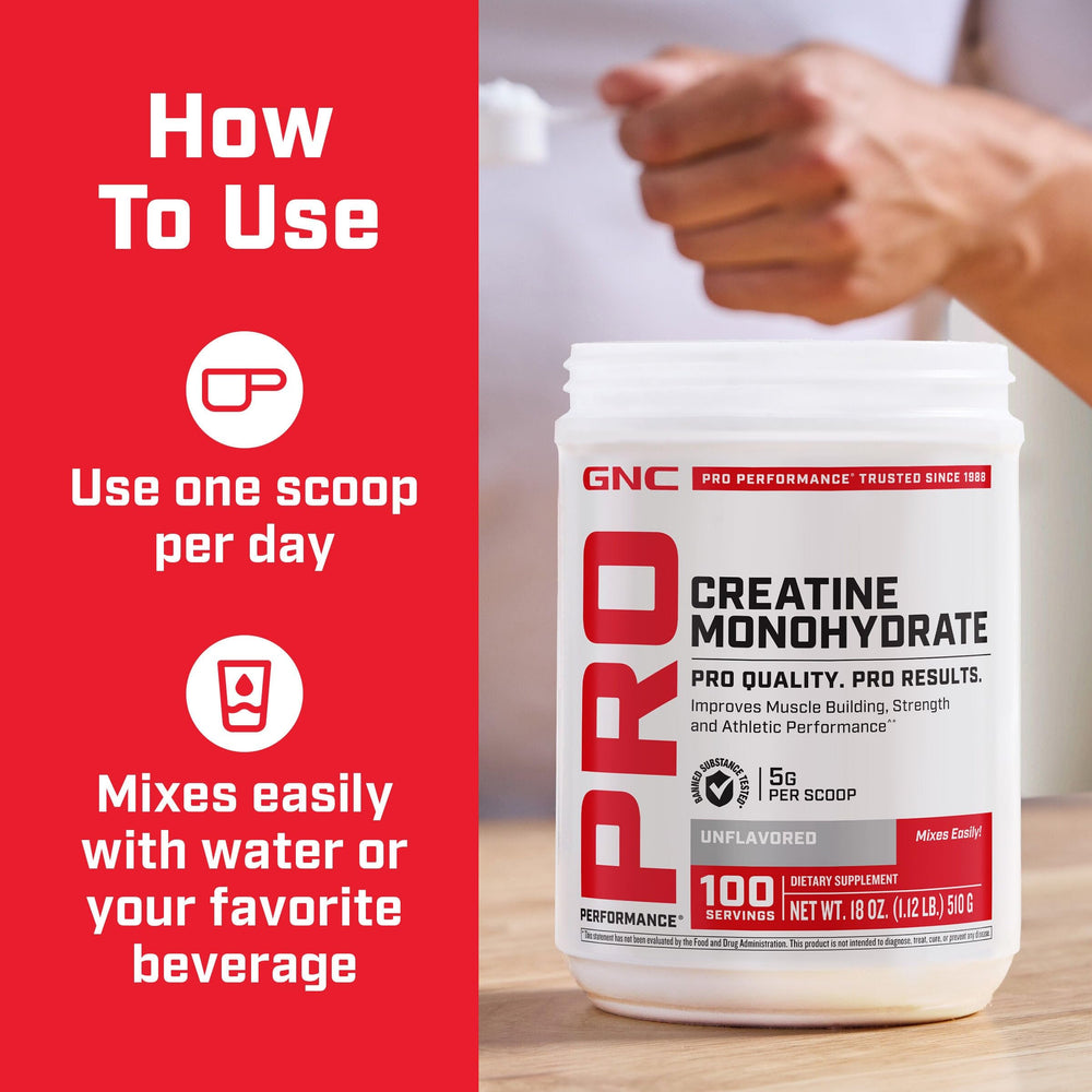Athlete preparing to add creatine to a post-workout shake.