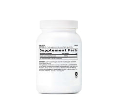 Close-up of GNC pumpkin seed oil softgels showing convenient capsules