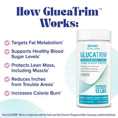 Bottle beside a simple diet plan illustrating total lean support.