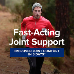 GNC AprèsFlex ingredient visual suggests improved joint comfort over time.