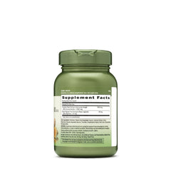 GNC Turmeric Curcumin capsules close-up for daily antioxidant support.