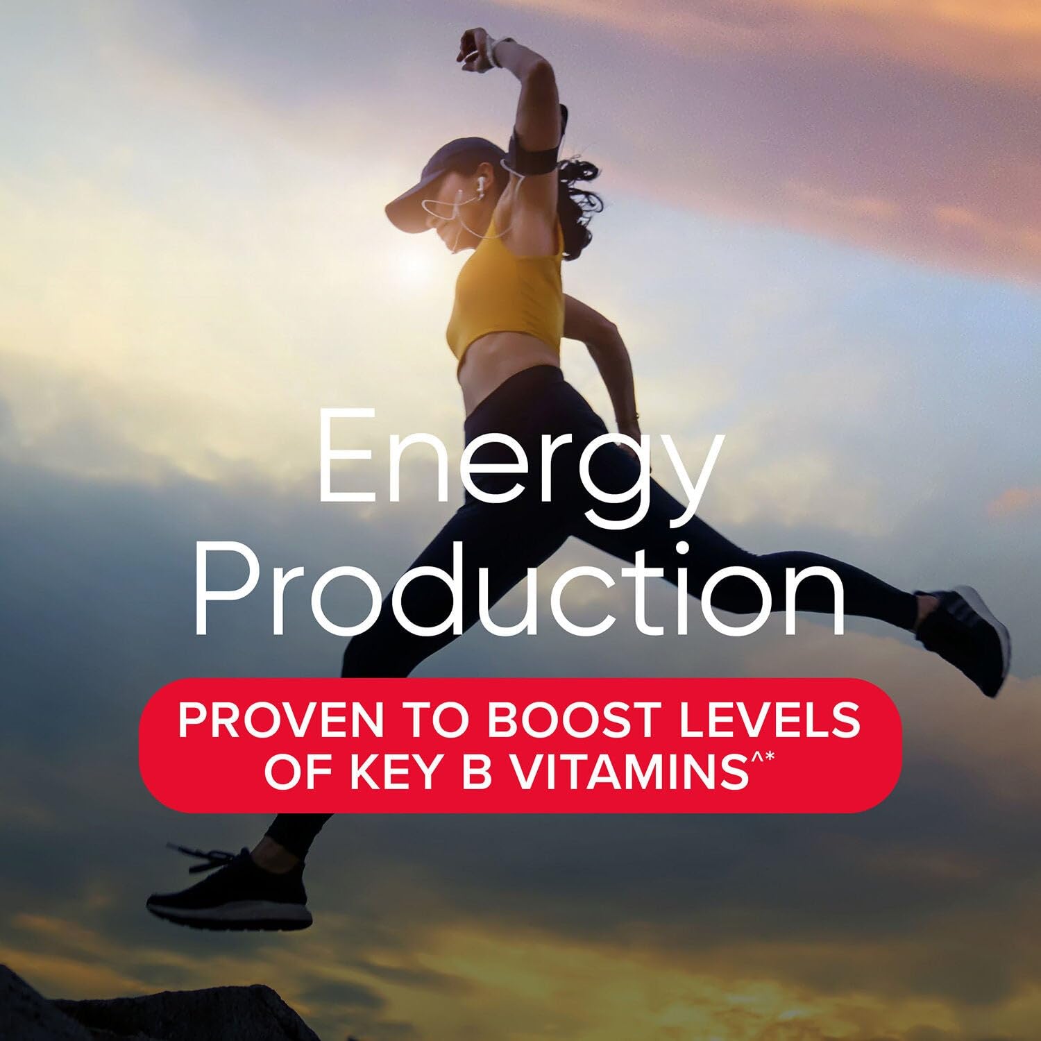 GNC Women’s Active Multivitamin bottle side label emphasizes nutrients for bone health and metabolism.