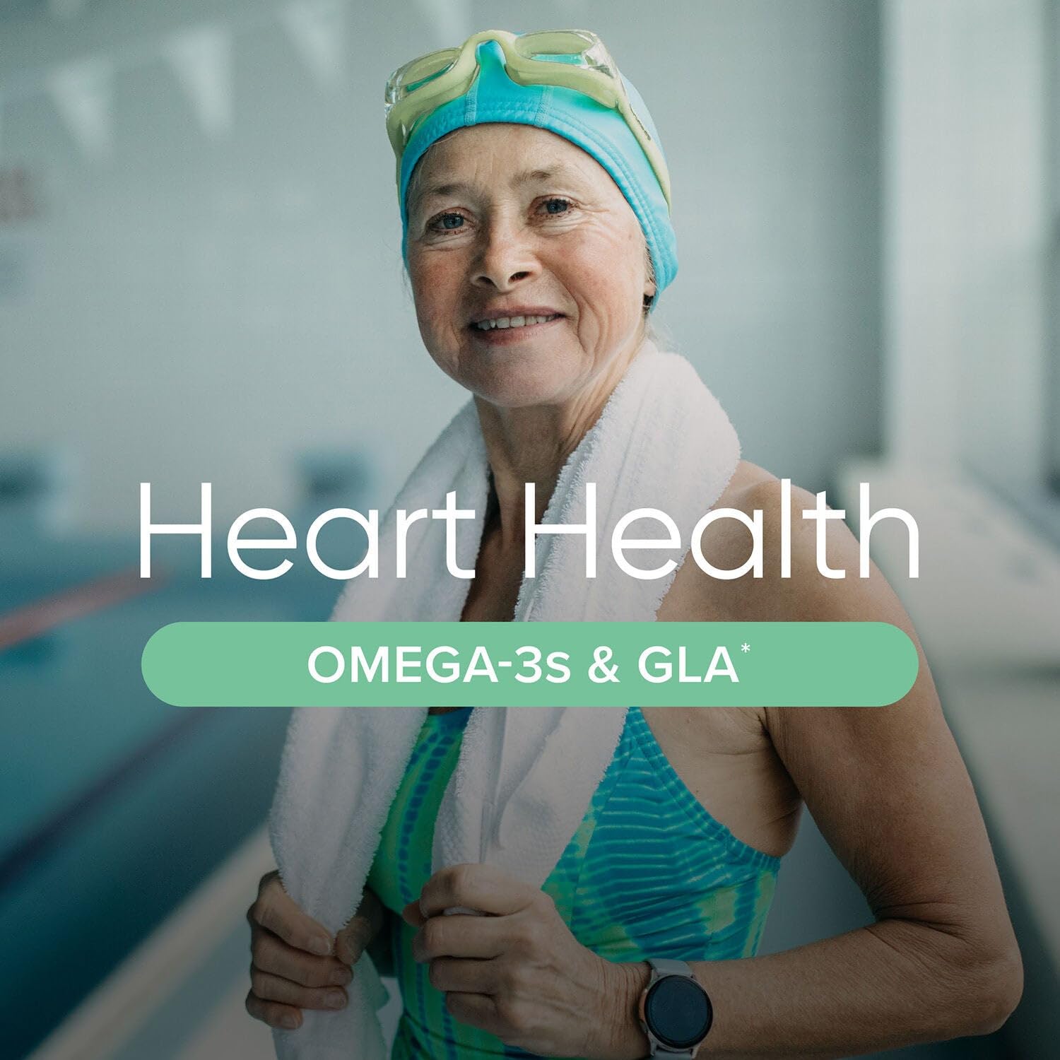 GNC Evening Primrose Oil softgels highlighting key omega-6 for daily wellness.