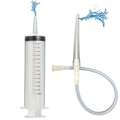 Gnegklean 150ml enema syringe with douche head offering precise dosage control